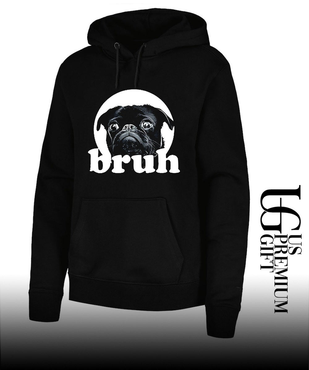 Resurrected Rides Don Abenante Dog Pug Says Bruh shirt Unisex