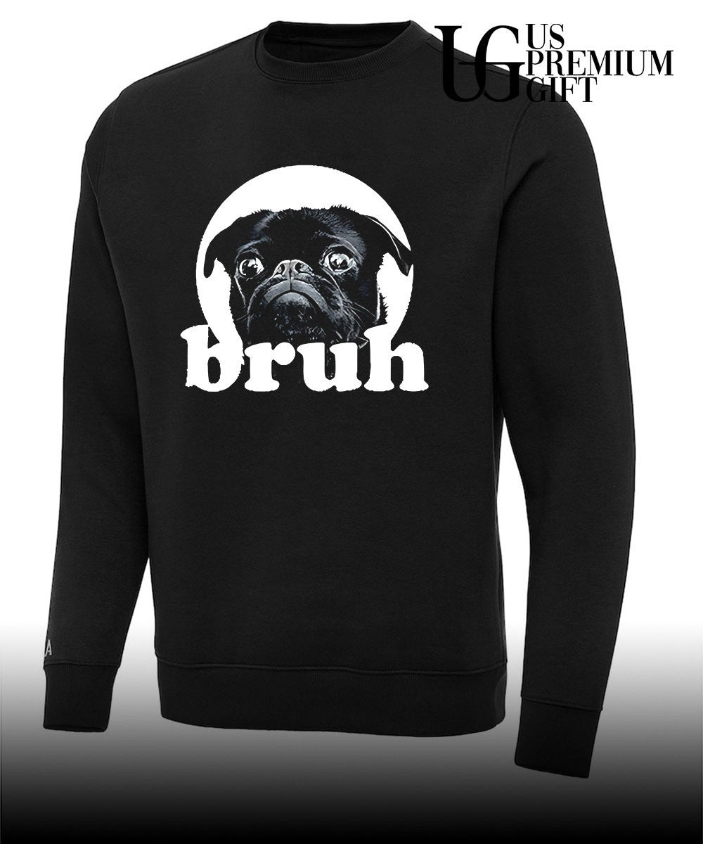 Resurrected Rides Don Abenante Dog Pug Says Bruh shirt Unisex