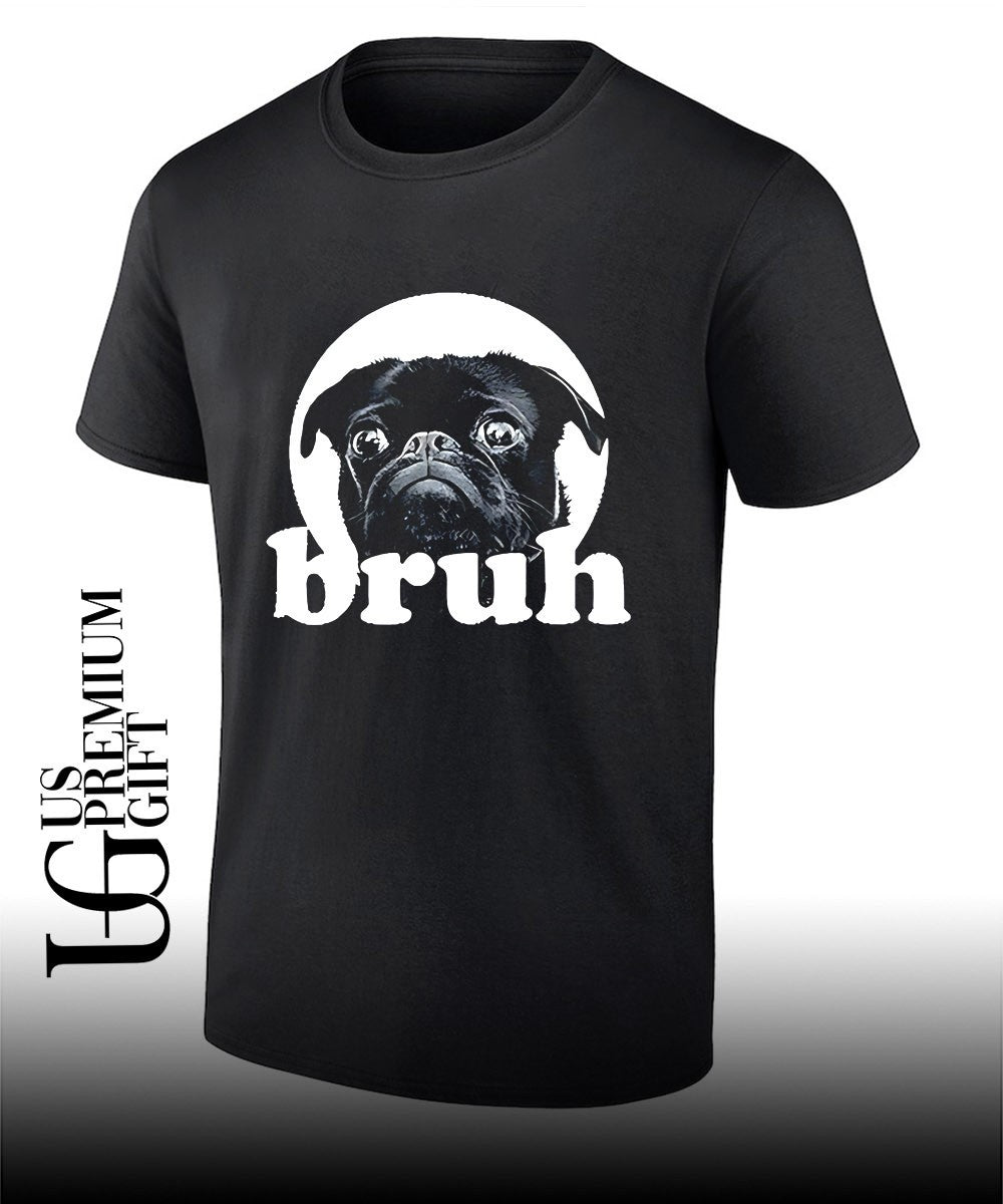 Resurrected Rides Don Abenante Dog Pug Says Bruh shirt Unisex