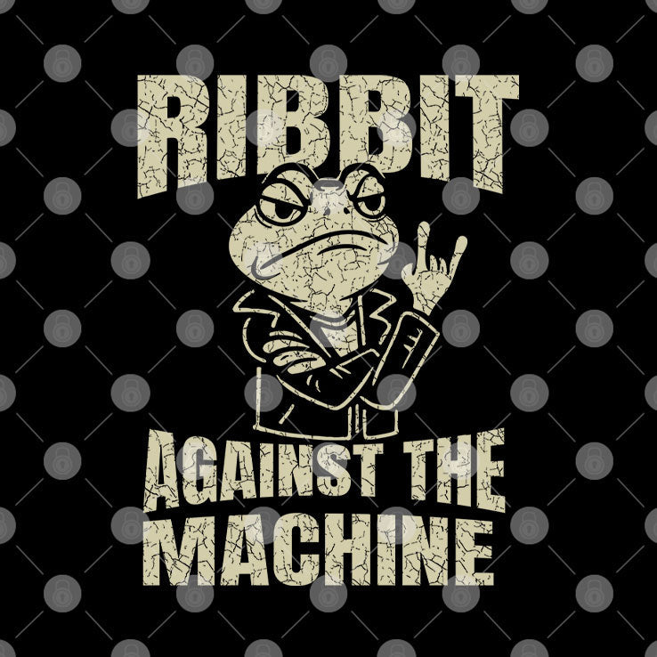Ribbit Against The Machine Funny Portland Frog Resist Shirt Unisex