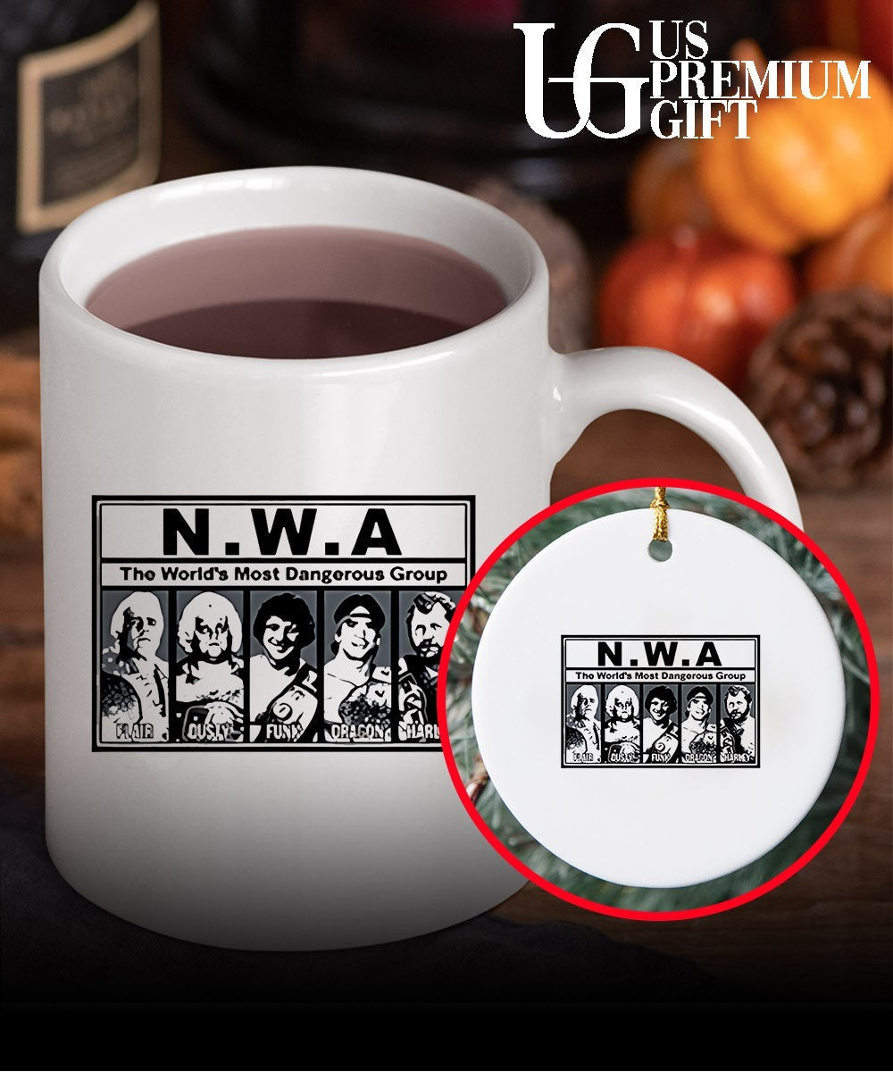 Ric Flair Dusty Rhodes Terry Funk Ricky Steamboat Harley Race N.W.A The World’s Most Dangerous Group shirt