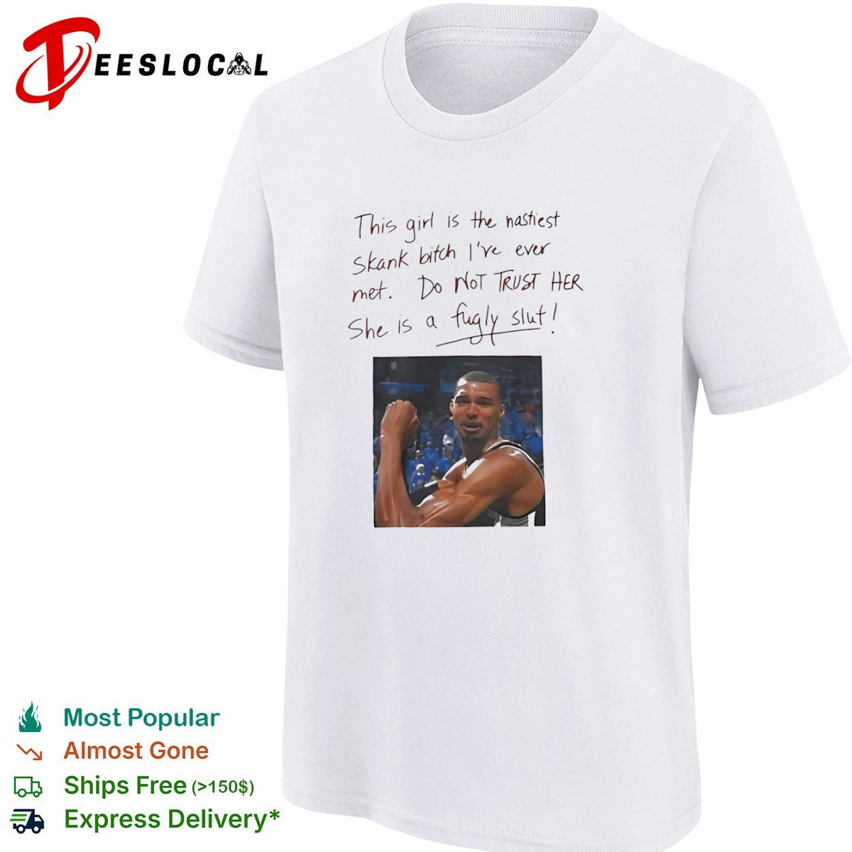 Richard Jefferson San Antonio Spurs NBA This girl is the nastiest shirt Unisex