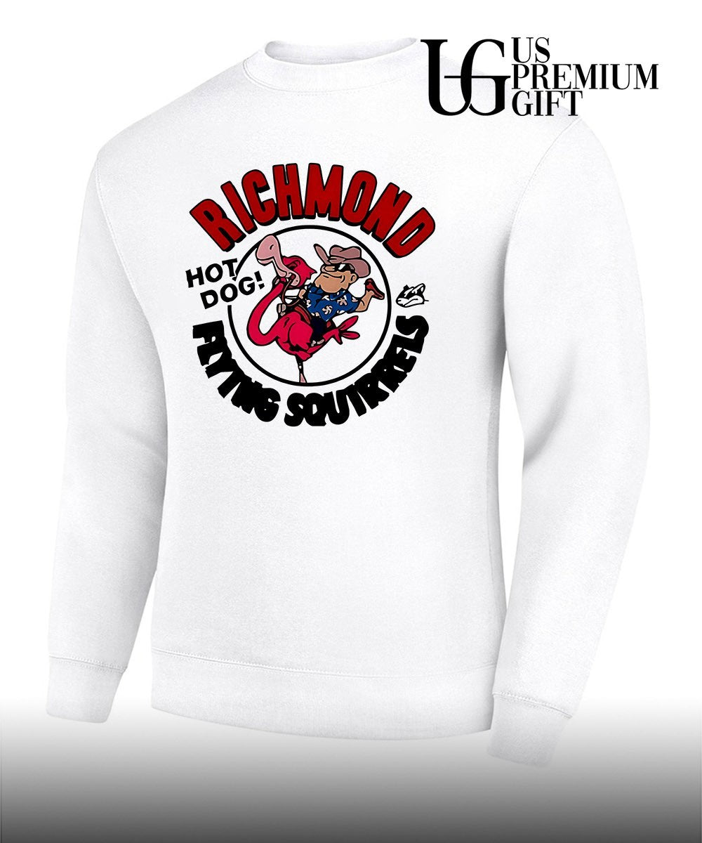 Richmond Flying Squirrels Hot Dog Flamingo shirt Unisex