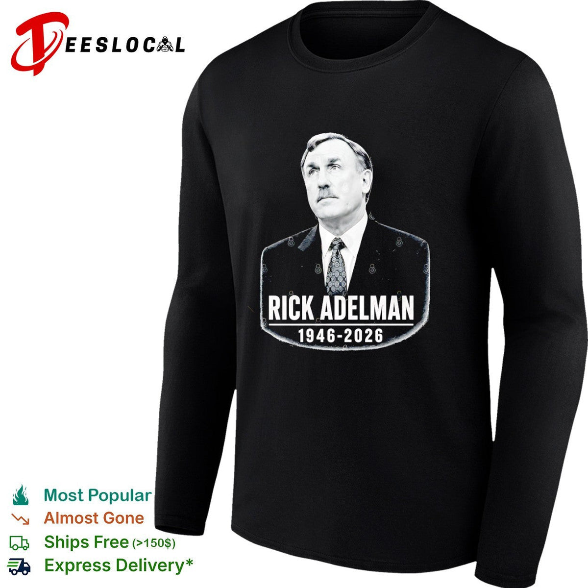 Rick Adelman 1946 2026 Memorial In Memoriam NBA Basketball Coach shirt Unisex