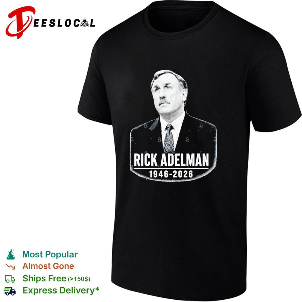 Rick Adelman 1946 2026 Memorial In Memoriam NBA Basketball Coach shirt Unisex