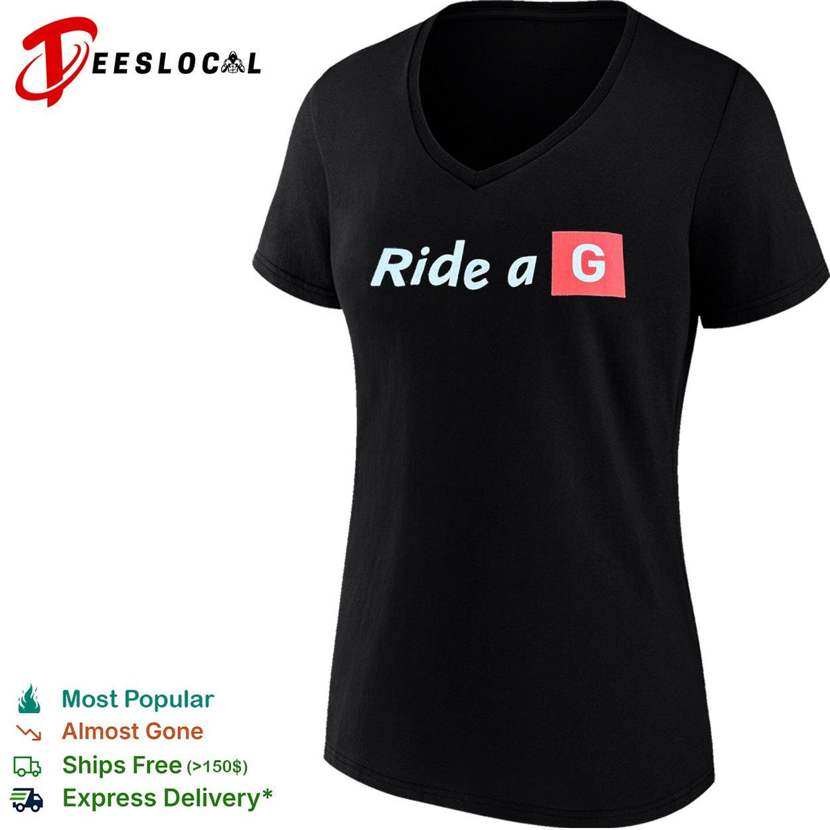 Ride a G logo shirt Unisex