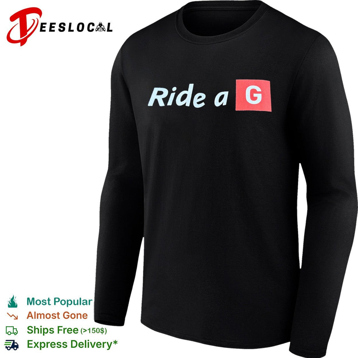 Ride a G logo shirt Unisex