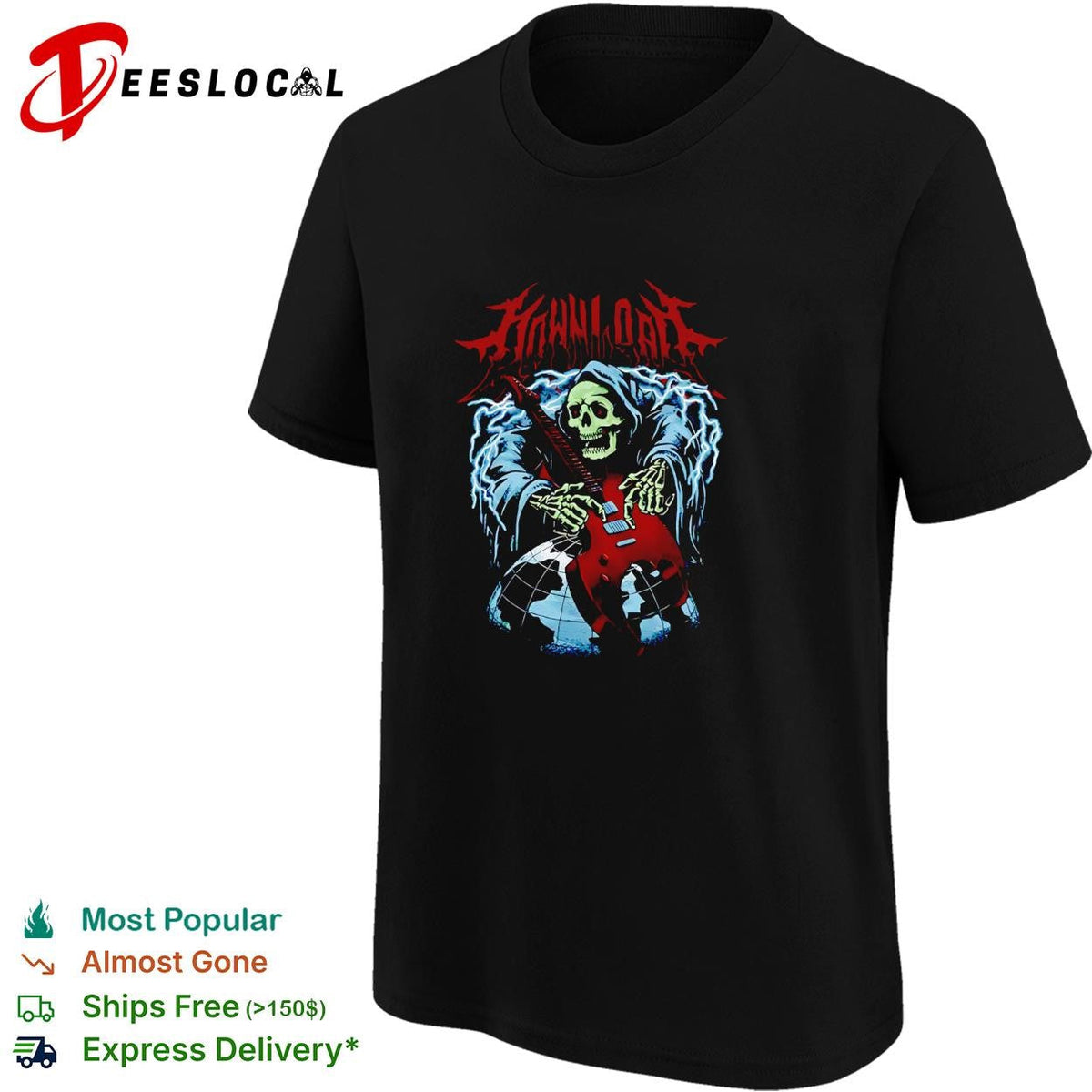Riff Reaper Download Festival 2026 In Donnington UK From 10 To 14 June 2026 shirt Unisex