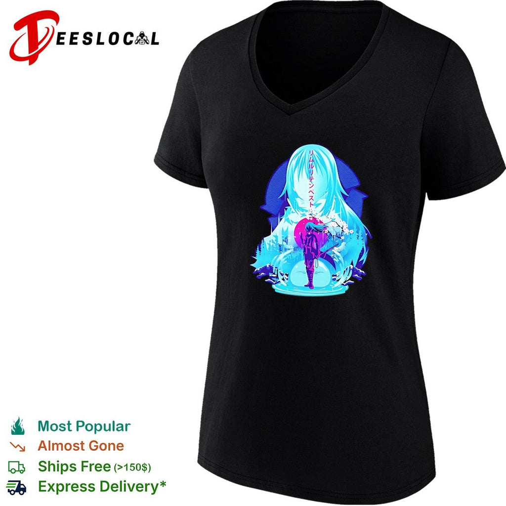 Rimuru Tempest That Time I Got Reincarnated as a Slime katakana vintage shirt Unisex