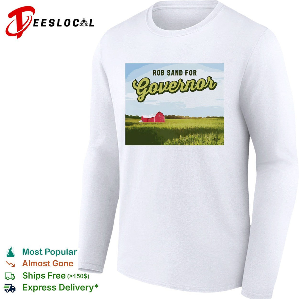 Rob Sand for governor shirt Unisex