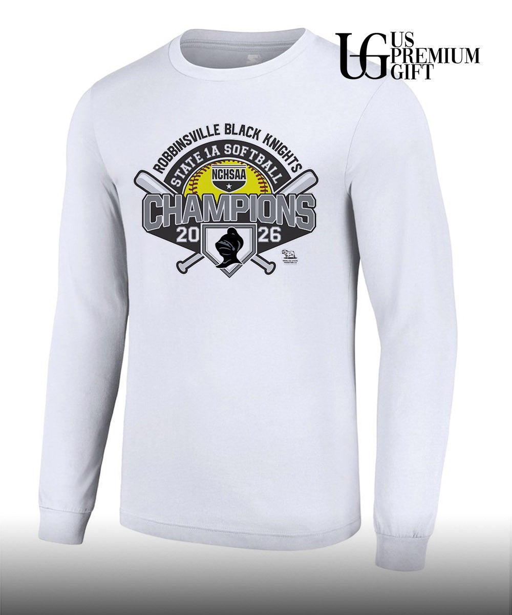 Robbinsville Black Knights NCHSAA 1A Softball State Champions 2026 shirt Unisex