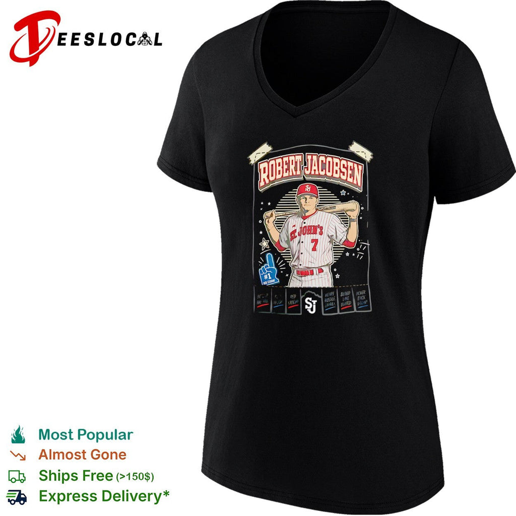 Robert Jacobsen St Johns Red Storm Defend the Hill Play Tough Heart Hustle shirt Unisex