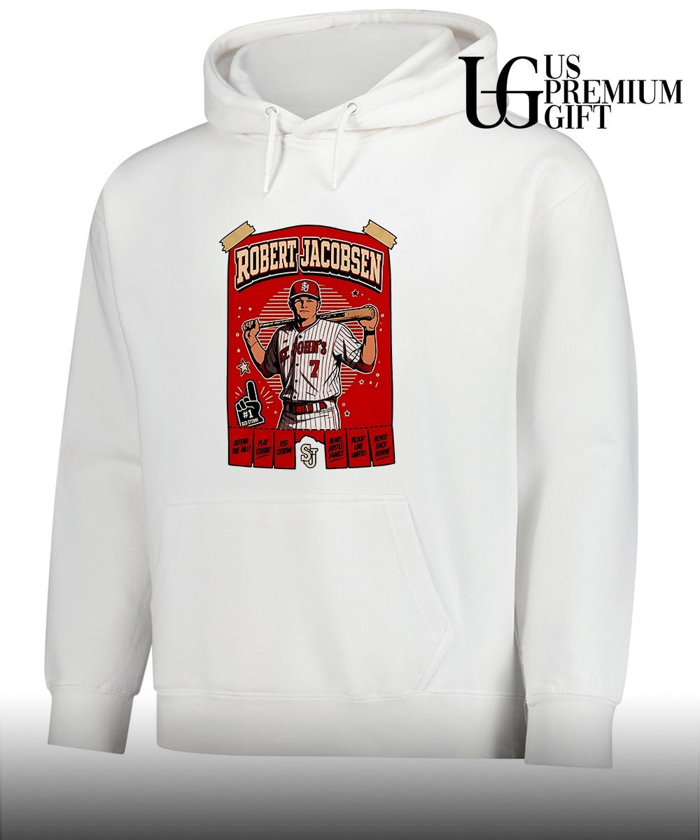 Robert Jacobsen St. Johns University baseball portrait shirt Unisex