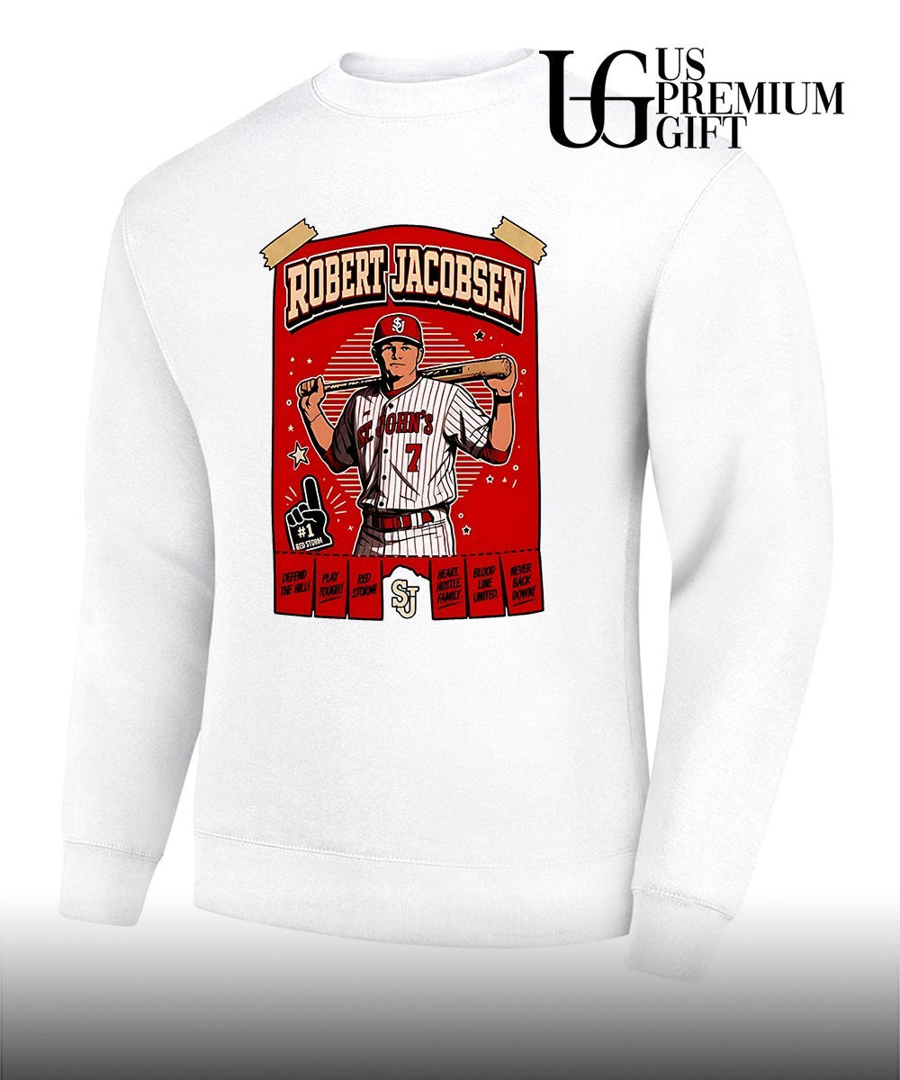 Robert Jacobsen St. Johns University baseball portrait shirt Unisex