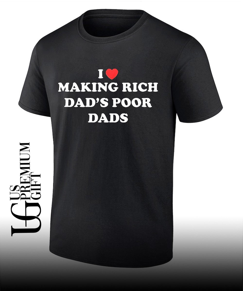 Robert Kiyosaki I love Making Rich Dad’s Poor Dads shirt Unisex