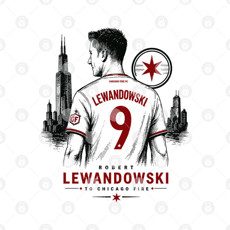 Robert Lewandowski To Chicago Fire T Shirt Unisex