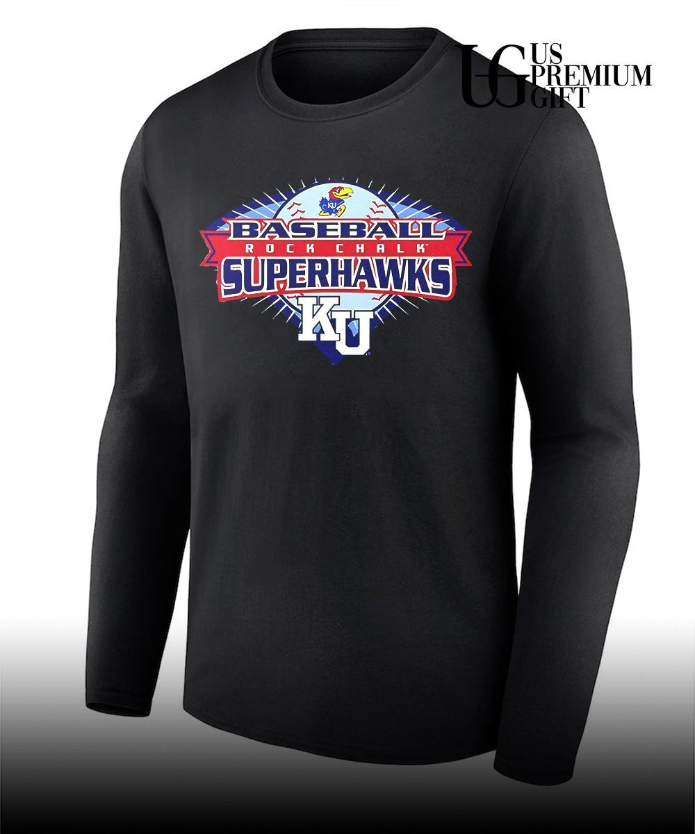 Rock Chalk Kansas Jayhawks 2026 NCAA Division I Baseball Championship Super Regional shirt
