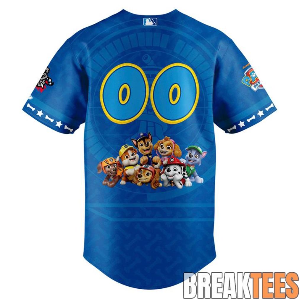 Rocket City Trash Pandas 2026 Paw Patrol Adventure Day Jersey Unisex