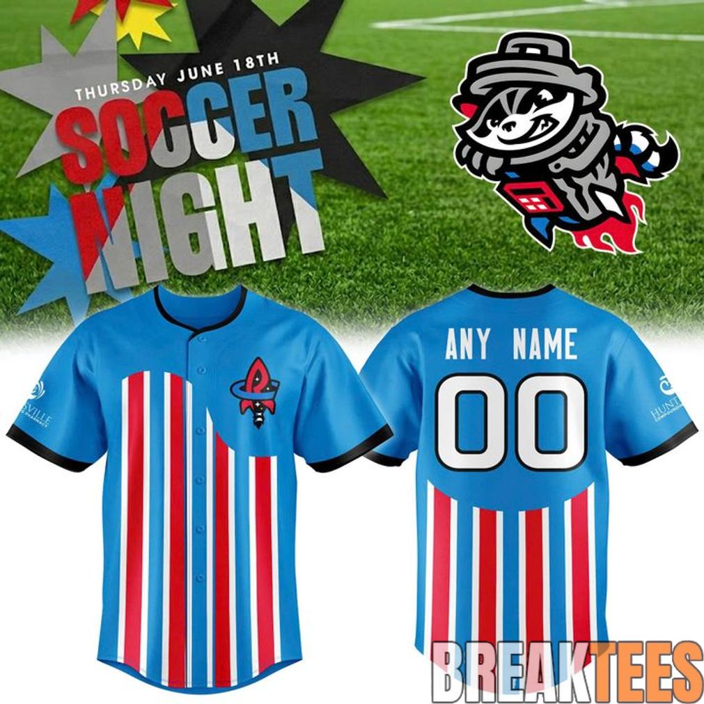 Rocket City Trash Pandas 2026 Soccer Night Jersey Unisex
