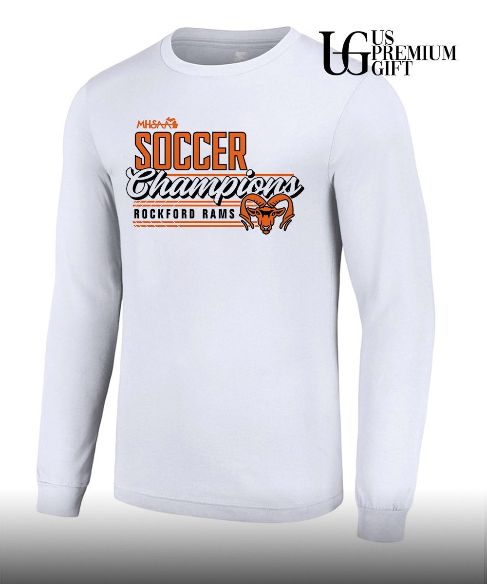 Rockford Rams MHSAA Girls Soccer D1 Champions 2026 shirt Unisex