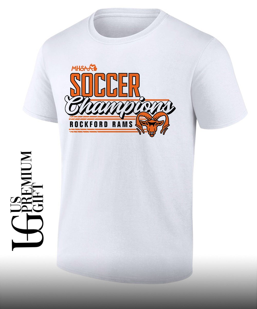 Rockford Rams MHSAA Girls Soccer D1 Champions 2026 shirt Unisex