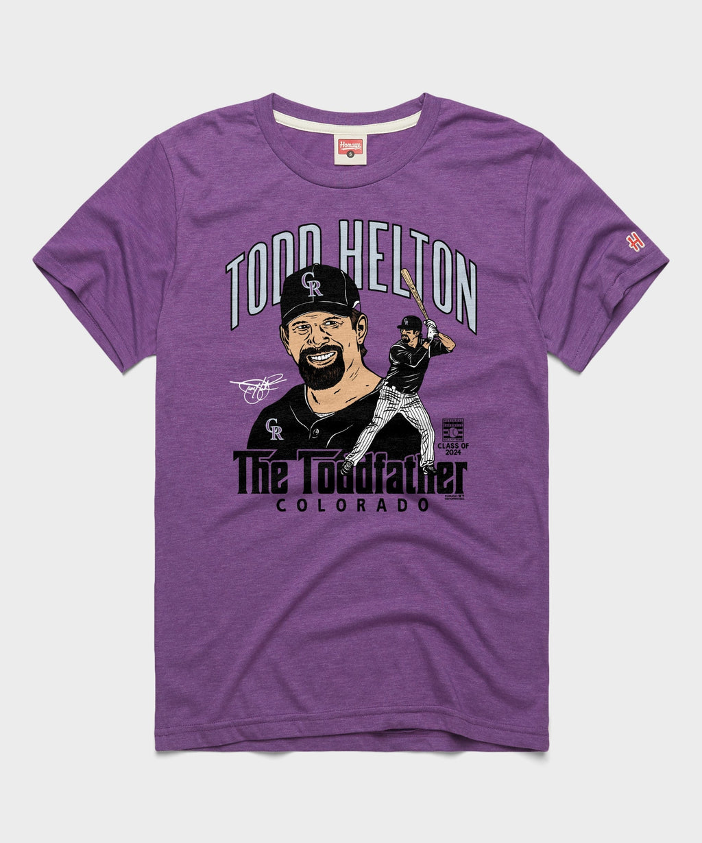 Rockies Todd Helton Toddfather Signature Class Of 2024 Unisex