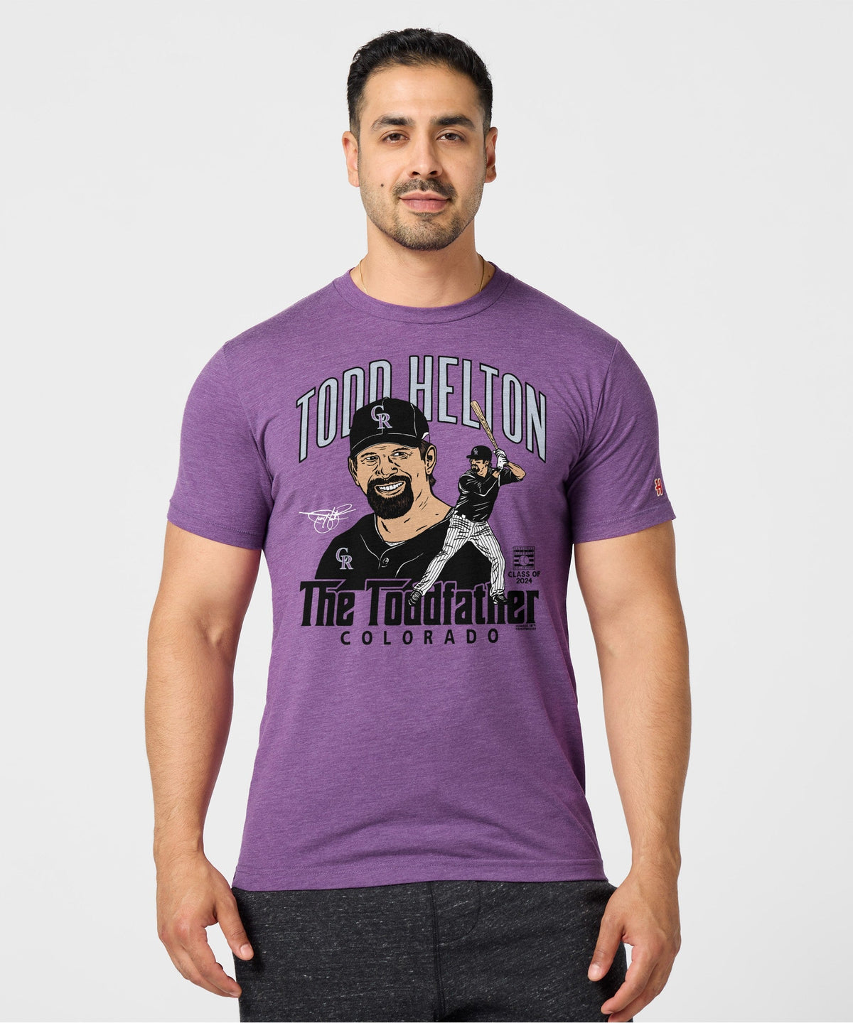 Rockies Todd Helton Toddfather Signature Class Of 2024 Unisex