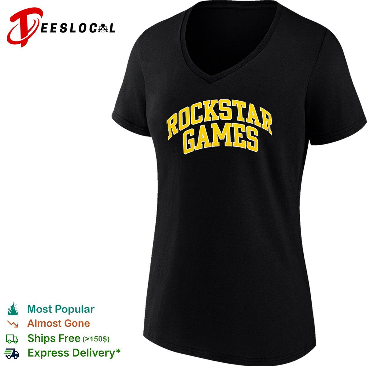 Rockstar Games logo shirt Unisex