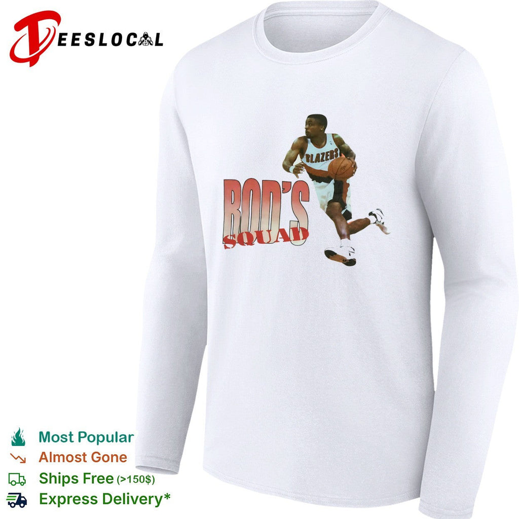Rod Strickland Portland Trail Blazers squad basketball shirt Unisex