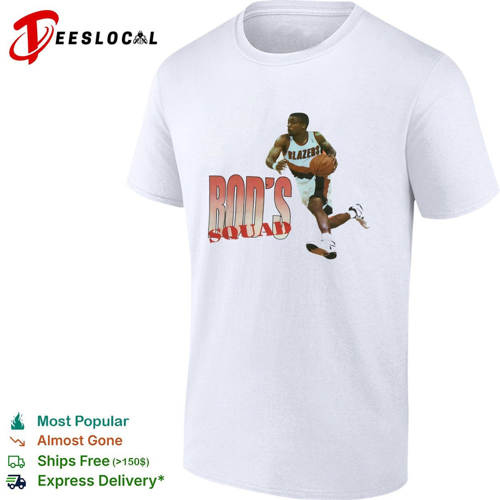 Rod Strickland Portland Trail Blazers squad basketball shirt Unisex