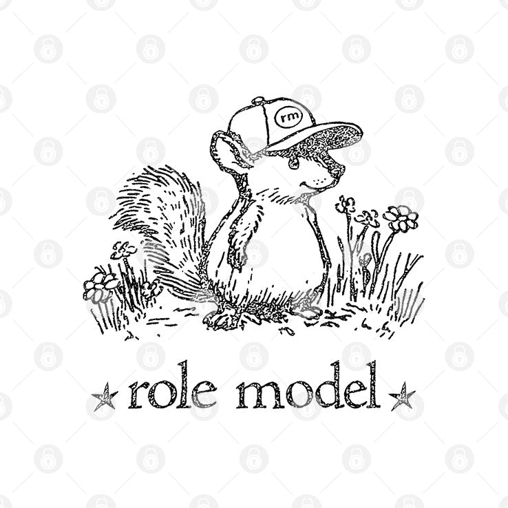 Role Model Squirrel T Shirt Unisex