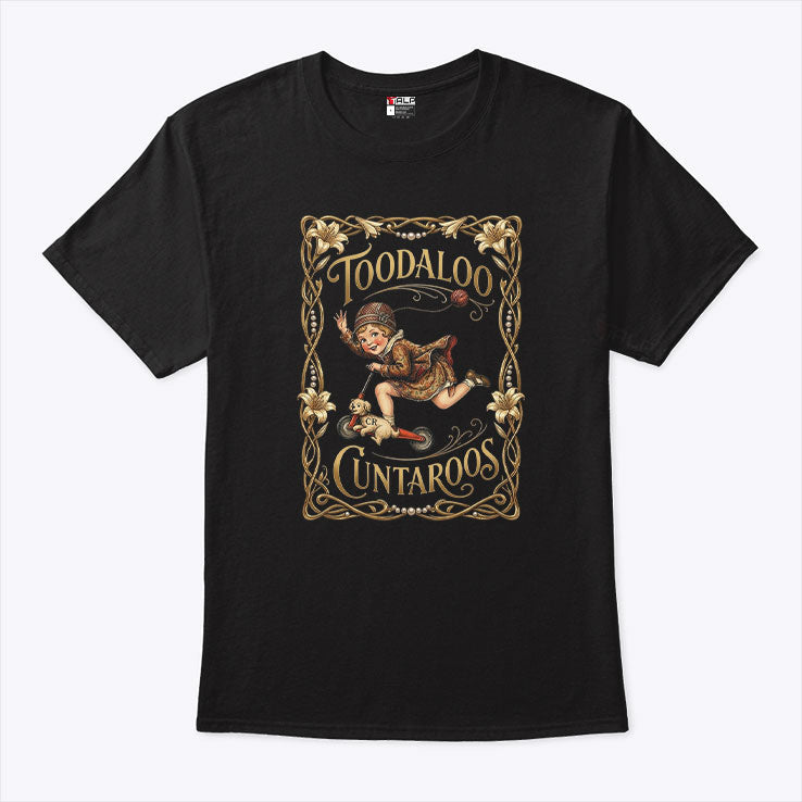 Roller Girl Toodaloo Cuntaroos Funny T Shirt Unisex