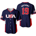 Roman Anthony USA 2026 Baseball Jersey Unisex