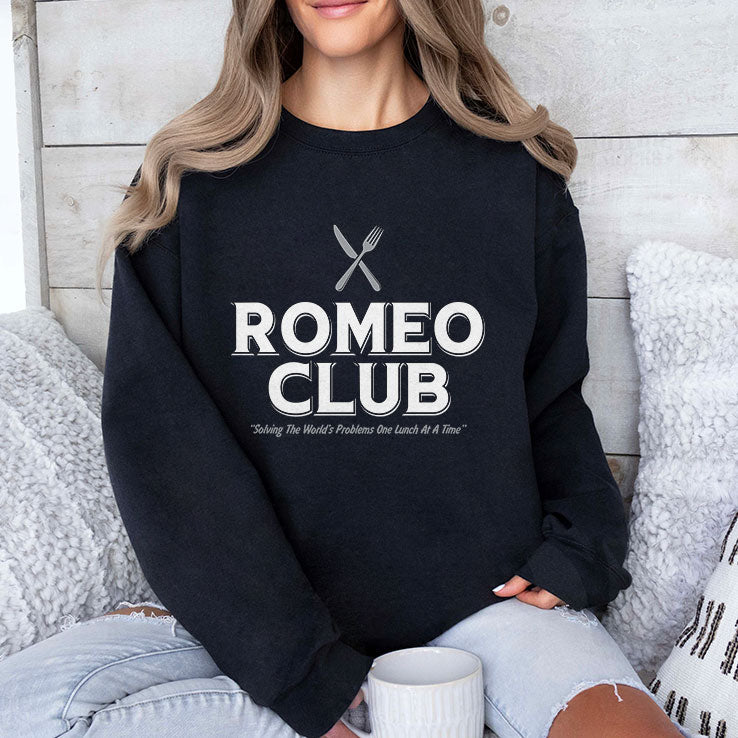 Romeo Club Solving The World’s Problems One Lunch At A Time Shirt Unisex