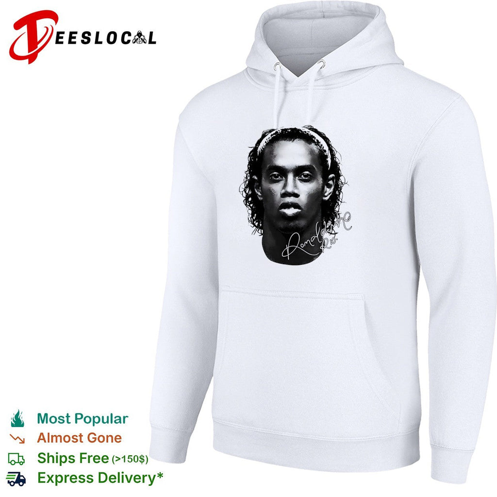 Ronaldinho big head signature shirt Unisex
