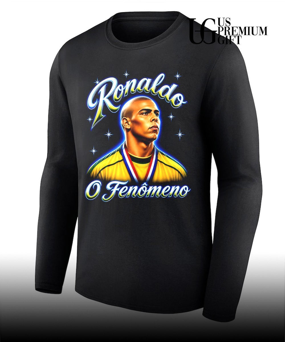 Ronaldo Brazil Football Legend O Fenômeno shirt Unisex