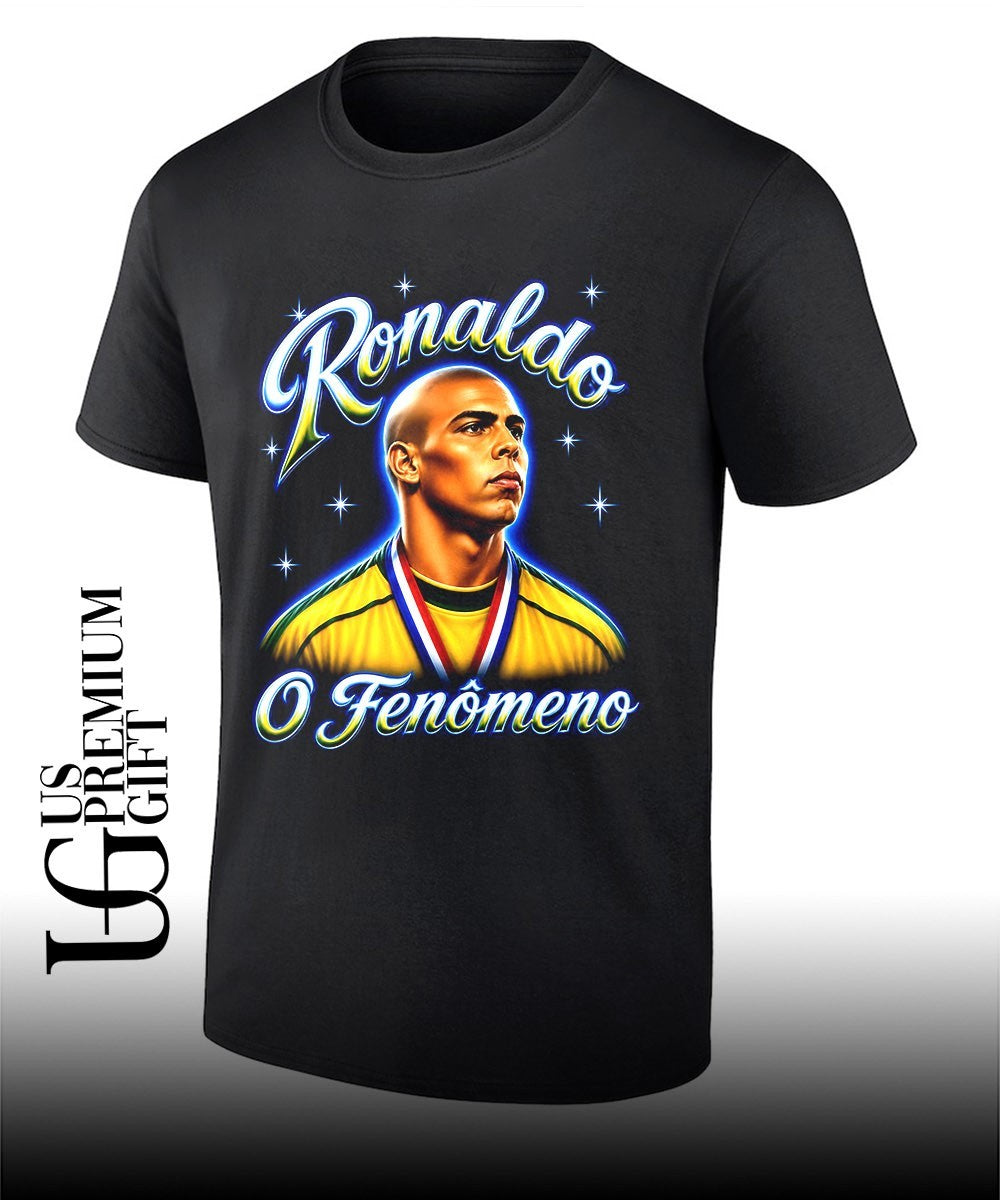 Ronaldo Brazil Football Legend O Fenômeno shirt Unisex