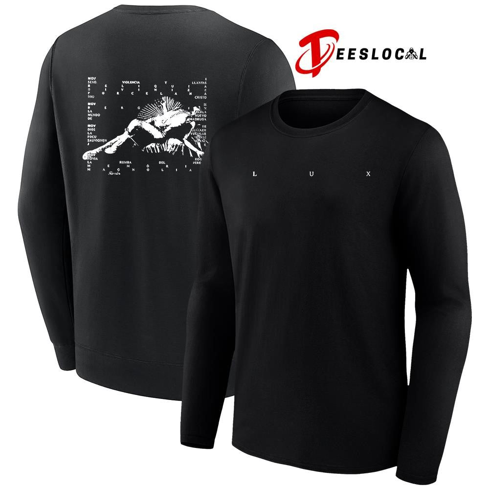 Rosalia LUX tracklist graphic shirt Unisex