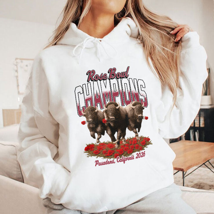 Rose Bowl Champions Pasadena California 2026 T Shirt Unisex