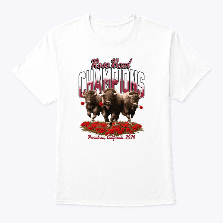 Rose Bowl Champions Pasadena California 2026 T Shirt Unisex