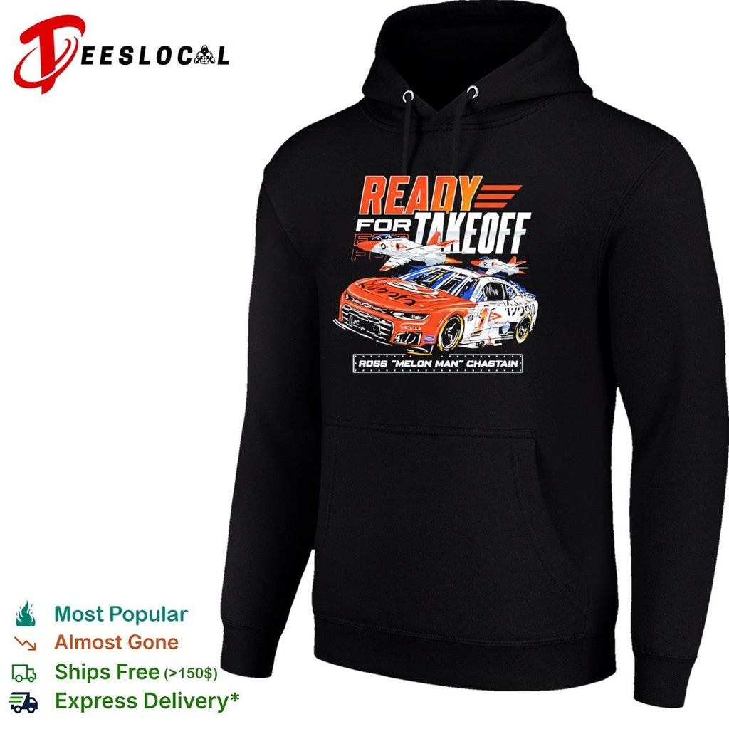 Ross Chastain Trackhouse Racing NASCAR Ready for Takeoff Kubota Nascar Racing shirt Unisex