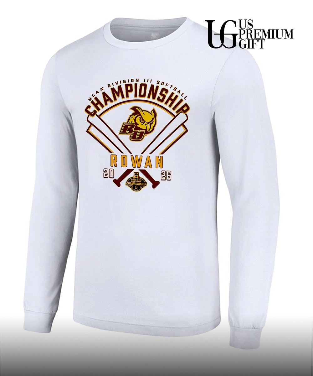 Rowan University Softball NCAA Division III Championship 2026 Shirt Unisex