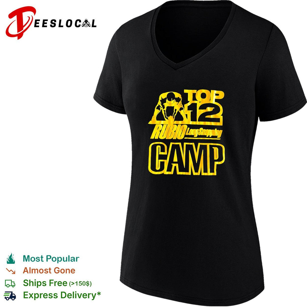 Rubio Long Snapping Top 12 Camp shirt Unisex