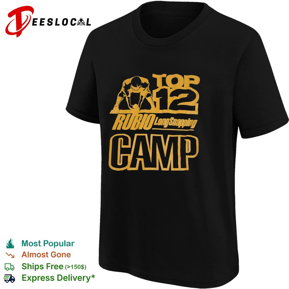 Rubio Long Snapping Top 12 Camp football shirt Unisex