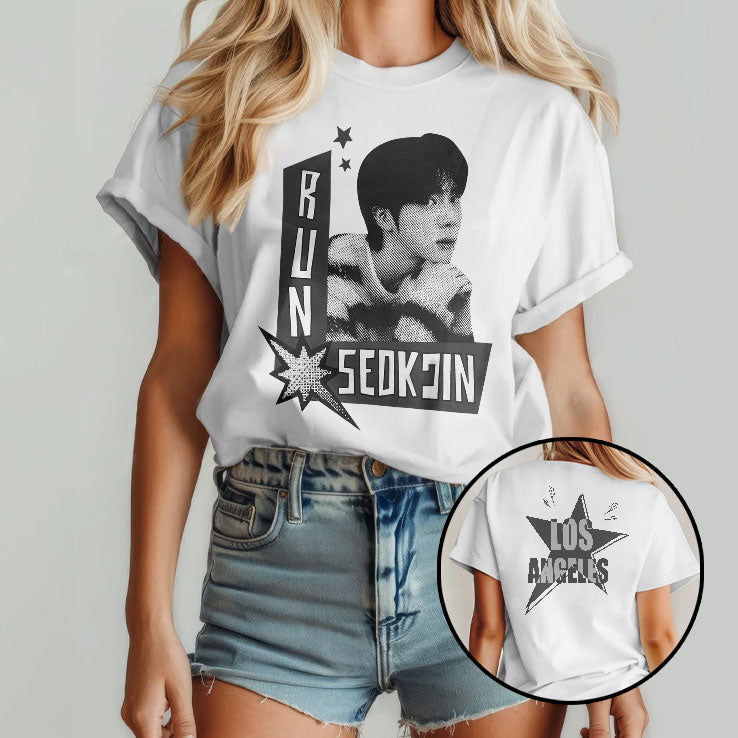 Run Seokjin Los Angeles Tour 2025 T Shirt Unisex