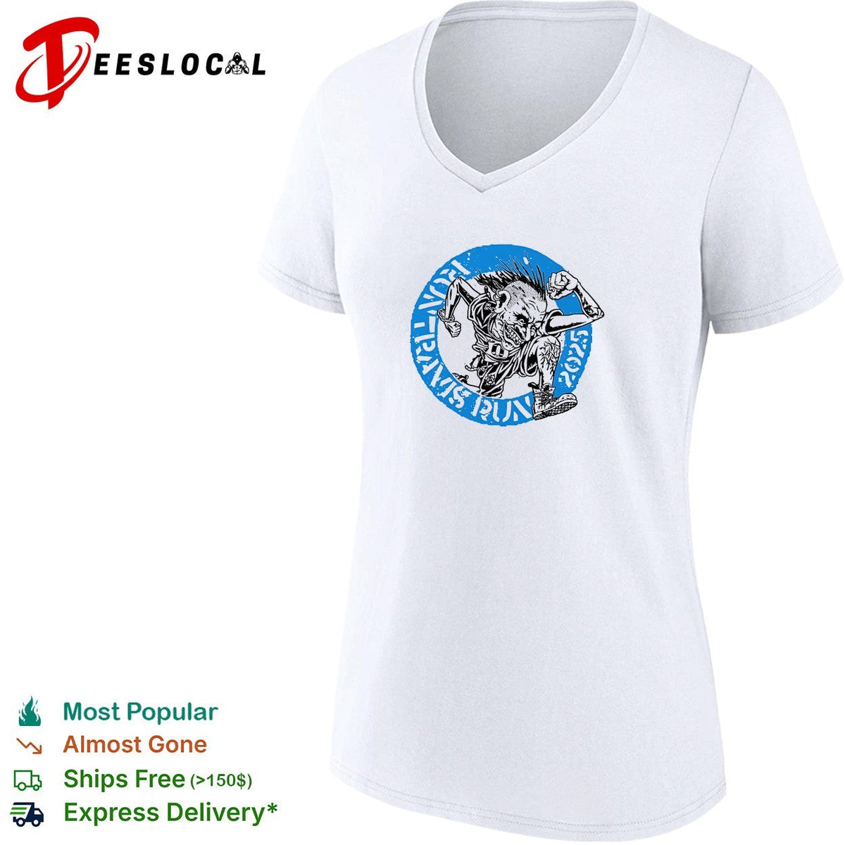 Run Travis run badge 2025 shirt Unisex