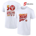 Rush Fifty Something tour Mexico logo shirt Unisex