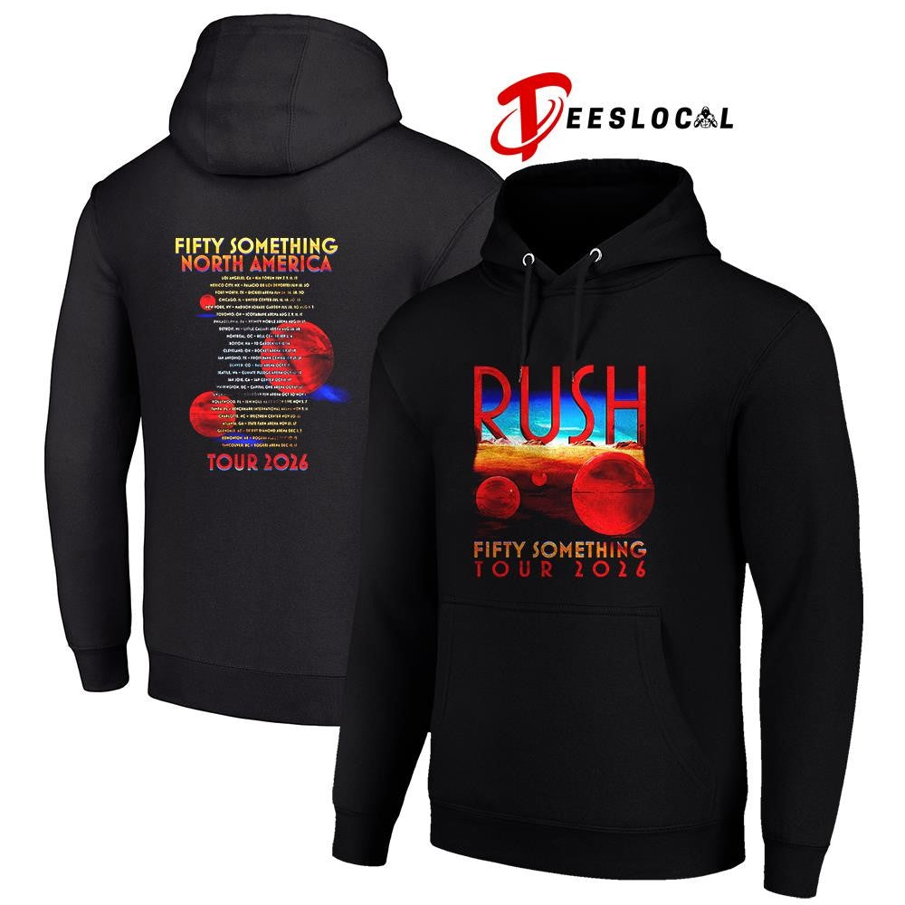 Rush Fifty Something tour Rush Spheres dates schedule shirt Unisex