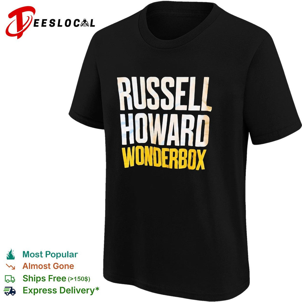Russell Howard Wonderbox Stand Up Comedy Tour Russell Howard Wonderbox Comedy shirt Unisex