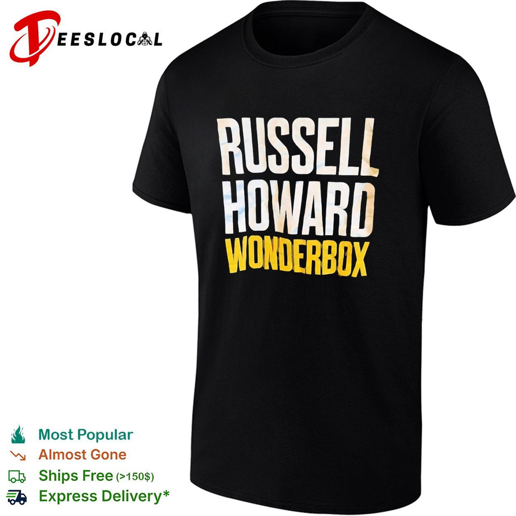 Russell Howard Wonderbox Stand Up Comedy Tour Russell Howard Wonderbox Comedy shirt Unisex